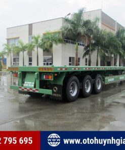 sơ mi rơ mooc sàn Doosung 3 trục 45 feet