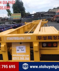 Sơ mi rơ mooc xương doosung 2 trục 40 feet Hàn quốc