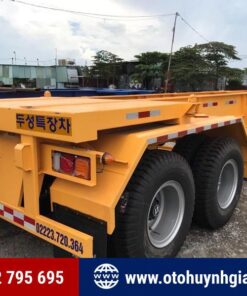 Rơ mooc 20 feet 2 trục Hàn quốc