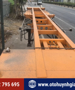 SƠ MI RƠ MOOC XƯƠNG 3 TRỤC 45 FEET CŨ
