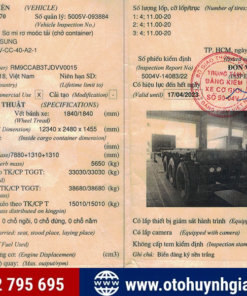 SỔ ĐĂNG KIỂM MOOC XƯƠNG DOOSUNG 2018 CŨ