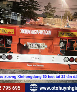 Mooc xương 50 feet dài 15.5m tải 32 tấn CIMC Xinhongdong