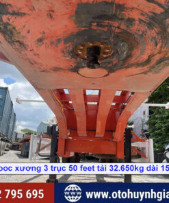 Rơ mooc xương 50 feet Xinhongdong tải 32 tấn