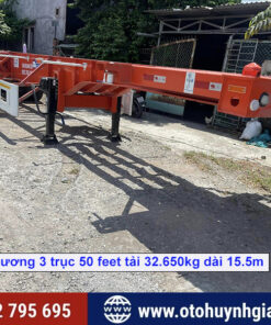 Rơ mooc xương 50 feet dài 15.5m