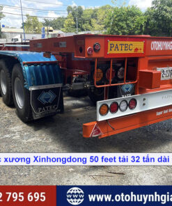 Rơ mooc xương 50 feet tải trọng 32 tấn