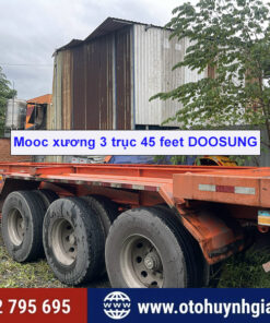 rơ mooc xương 45 feet 3 trục DOOSUNG