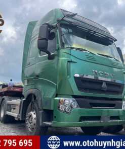 Xe đầu kéo cũ howo 420hp hổ vồ sx 2021