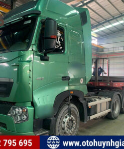 xe đầu kéo howo hổ vồ cũ 420hp sx 2021 cầu láp