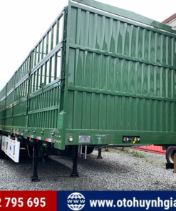 Mooc lồng khung mui 3 trục 40 feet