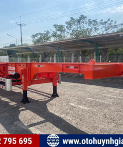 Mooc xương SOOSAN DOOSUNG 3 trục 40 Feet tải 33.6 tấn