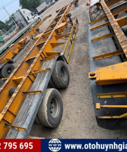 Lô hàng 4 chiếc Mooc xương CIMC 3 trục 45 feet