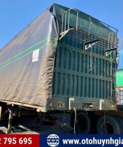 Mooc lồng khung mui Star Trailer 3 trục 40 feet đời 2023 lướt