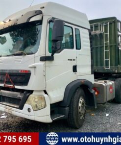 Xe đầu kéo Howo T5G cầu láp máy 340HP 2014 cũ