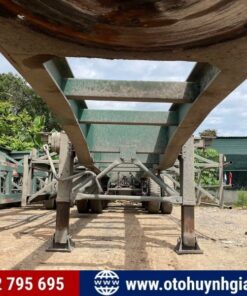 Gầm mooc xương KCT 3 trục 40 feet 2014 cũ