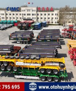 Lô hàng sơ mi rơ mooc cổ cò 50 Feet nhập khẩu chính hãng