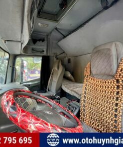 Cabin xe đầu kéo Thaco Auman gas điện máy 375HP đời 2015 cũ