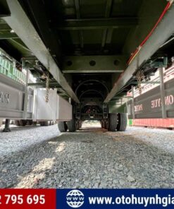 Gầm trước mooc lồng khung mui CIMC cao 4m