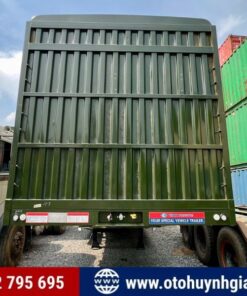 Mặt trước lồng khung mui CIMC cao 4m