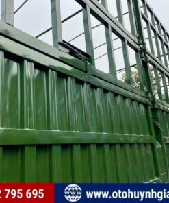 Mooc khung mui Tianrui 3 bửng đuôi cao 4m siêu chất lượng