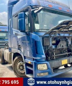 Lô hàng 10 xe đầu kéo Thaco Auman gas điện máy 375HP đời 2015 cũ