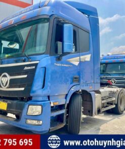 Lô 10 xe Thaco Foton Auman gas điện 2015 cũ giá rẻ