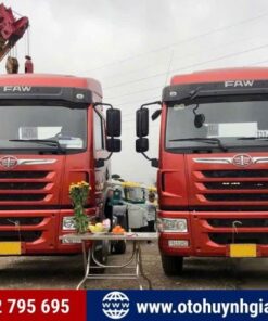 Lô 2 chiếc xe đầu kéo Faw 1 cầu máy 260HP đời 2021 lướt
