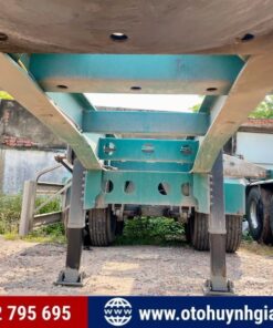 Gầm mooc xương CIMC 2 trục 20 feet đời 2021 cũ