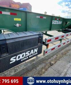 Thùng đồ nghề mooc xương 2 trục 40 Ft Soosan Doosung 2025 mới
