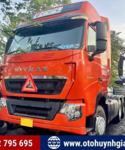 Xe đầu kéo Howo T7H Sitrak 440HP cầu láp 2023 lướt siêu đẹp