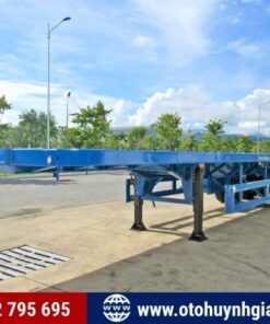 Rơ mooc sàn Thaco Trường Hải 3 trục 40 feet 2025 mới