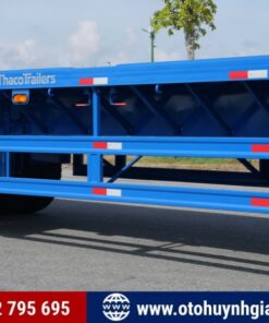 Bán mooc sàn Thaco 3 trục 45 Ft 2025 mới