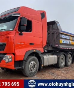 Combo hái tiền: Xe Howo Sitrak T7H + Mooc ben Yunli 2025