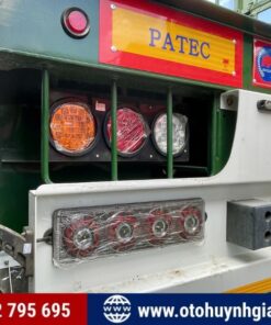 Cụm đèn đuôi của mooc sàn Patec Xinhongdong 40 feet tải 32.2 tấn 2025 mới
