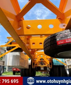 Gầm trước mooc xương 3 trục 45Feet Xinhongdong tải 33.25 tấn 2025