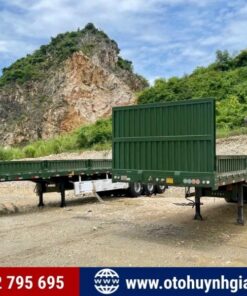 Hàng sẵn giao ngay: Mooc sàn lửng Xinhongdong 3 trục 40 feet 2025 mới