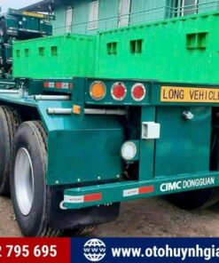 Phân phối toàn quốc - Mooc xương Cimc 2 trục 20 feet siêu cứng cáp