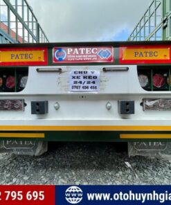Mặt sau mooc sàn Patec Xinhongdong 40 feet tải 32.2 tấn 2025 mới