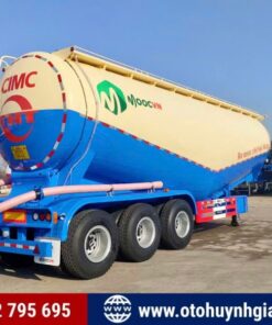 Rơ mooc xi téc chở xi măng rời CIMC THT siêu cứng cáp
