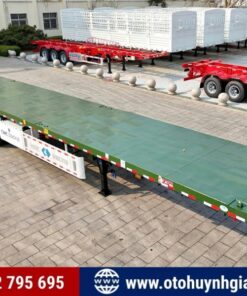 Phân phối toàn quốc: Mooc sàn Cimc 3 trục 45 feet sản xuất 2025 mới