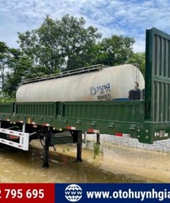 Mooc sàn lửng Xinhongdong 3 trục 40 feet 2025 mới - Bán giá tốt