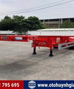 Bán giá tốt mooc xương Soosan 3 trục 45Feet 2025 mới
