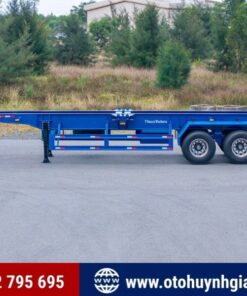 Mooc xương Thaco 3 trục 40 feet mẫu 2025 mới siêu cứng cáp
