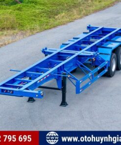 Mooc xương Thaco 3 trục 40 feet mẫu 2025 mới