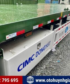 Thùng đồ nghề của mooc sàn Cimc 3 trục 45Feet sản xuất 2025 mới