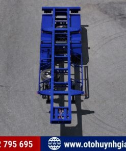 Toàn cảnh mooc xương 3 trục 20 FT Thaco mới