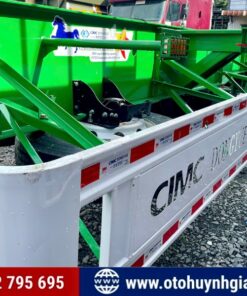 Cảng chắn của mooc xương 3 trục 45 feet CIMC 2025 mới
