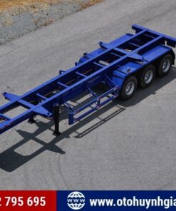Phân phối toàn quốc - Mooc xương 3 trục 20 feet Thaco mới