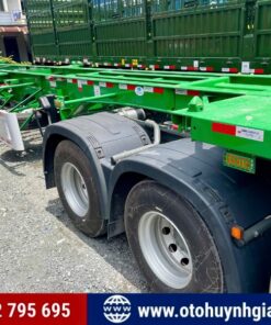 Hỗ trợ ngân hàng cao - Mooc xương 3 trục dài 14m CIMC 2025