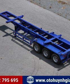 Hàng sẵn - Mooc xương 3 trục 20 feet Thaco mới