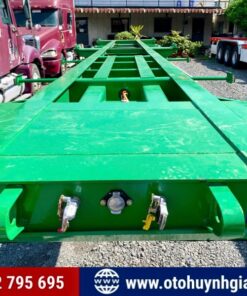 Mặt trước mooc xương 3 trục 45 feet CIMC 2025 mới